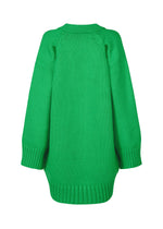 A detail shot of the Issey Miyake BREEZE KNIT cardigan.