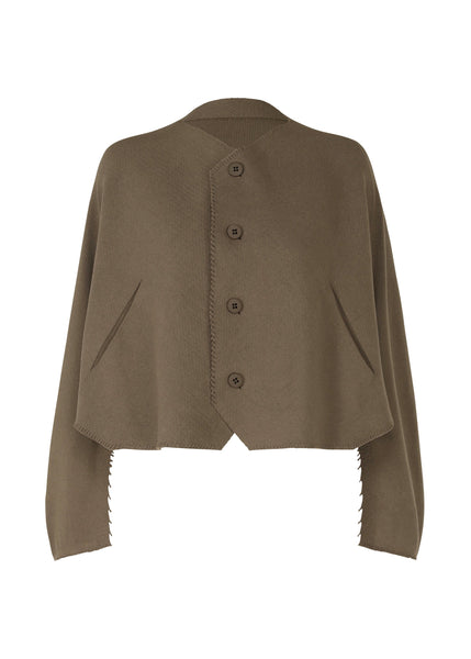 CAMPAGNE Cardigan Khaki – ISSEY MIYAKE EU