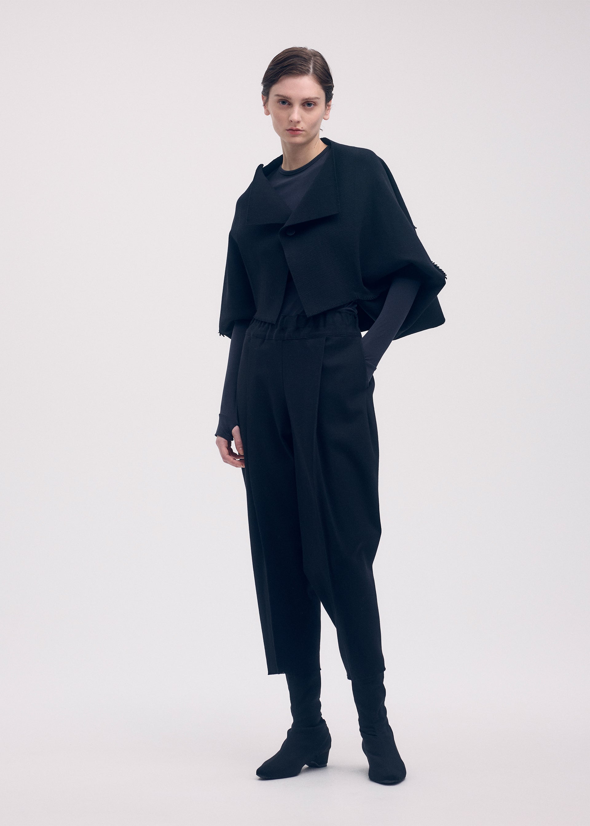 CAMPAGNE Cardigan Black – ISSEY MIYAKE EU
