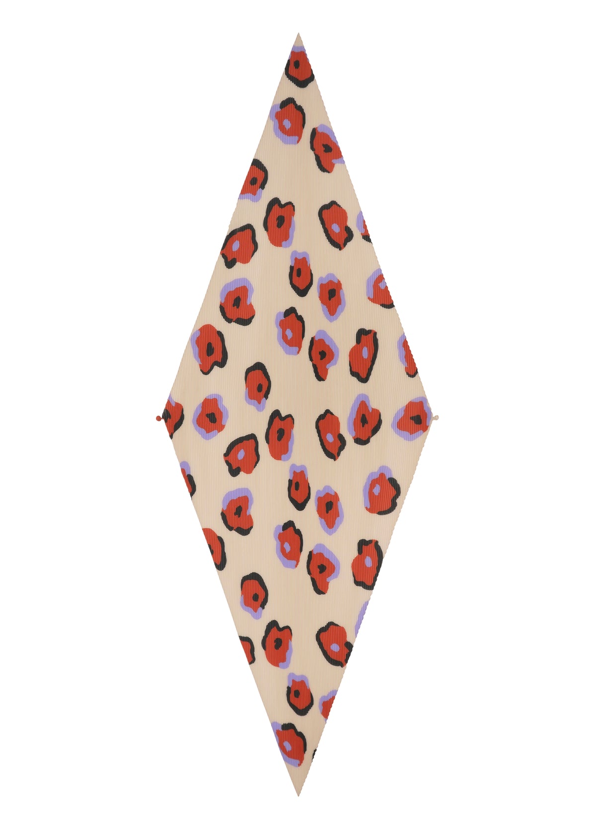 VERVE PLEATS STOLE Stole Beige-Hued