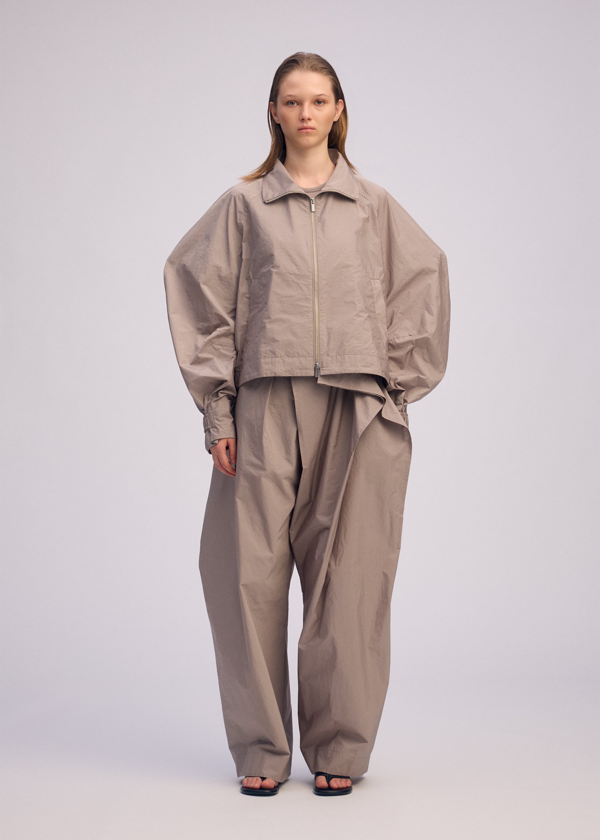 AKIMBO Jacket Dark Brown – ISSEY MIYAKE EU