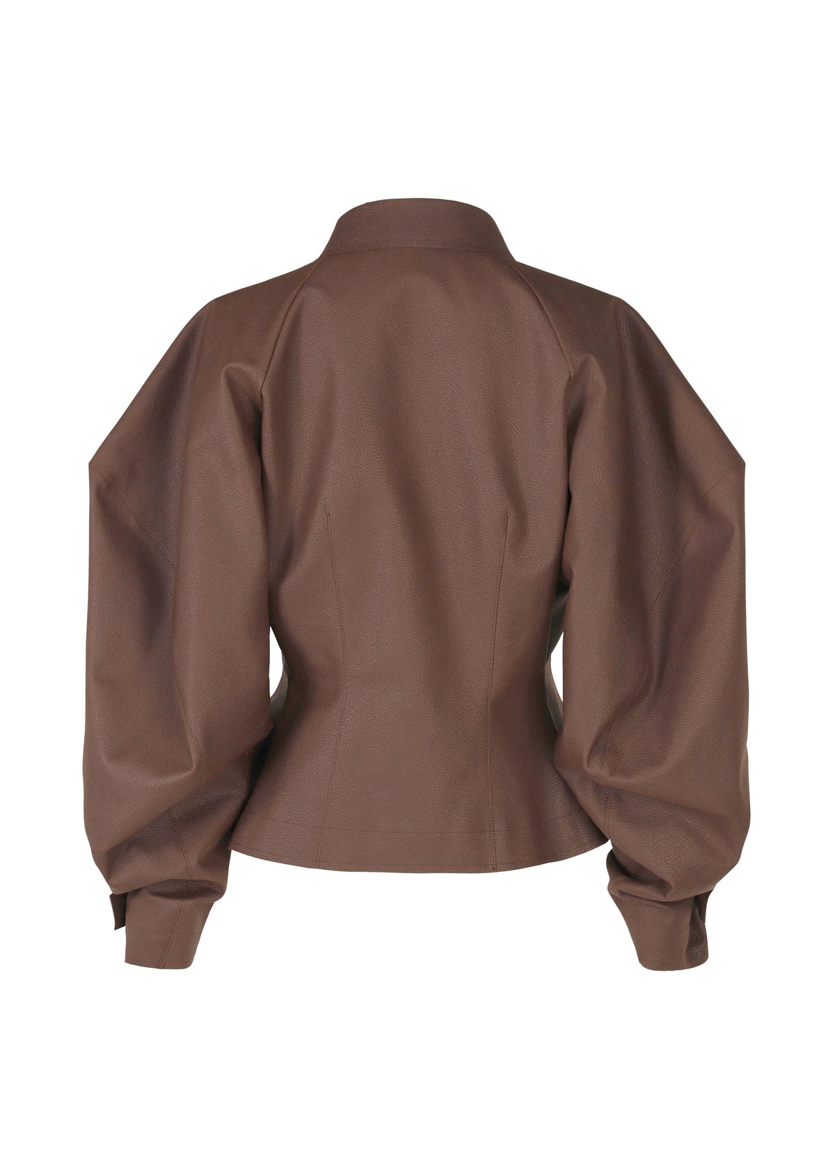 A detail shot of the ISSEY MIYAKE PRONOUNCED BODY prêt à porter.