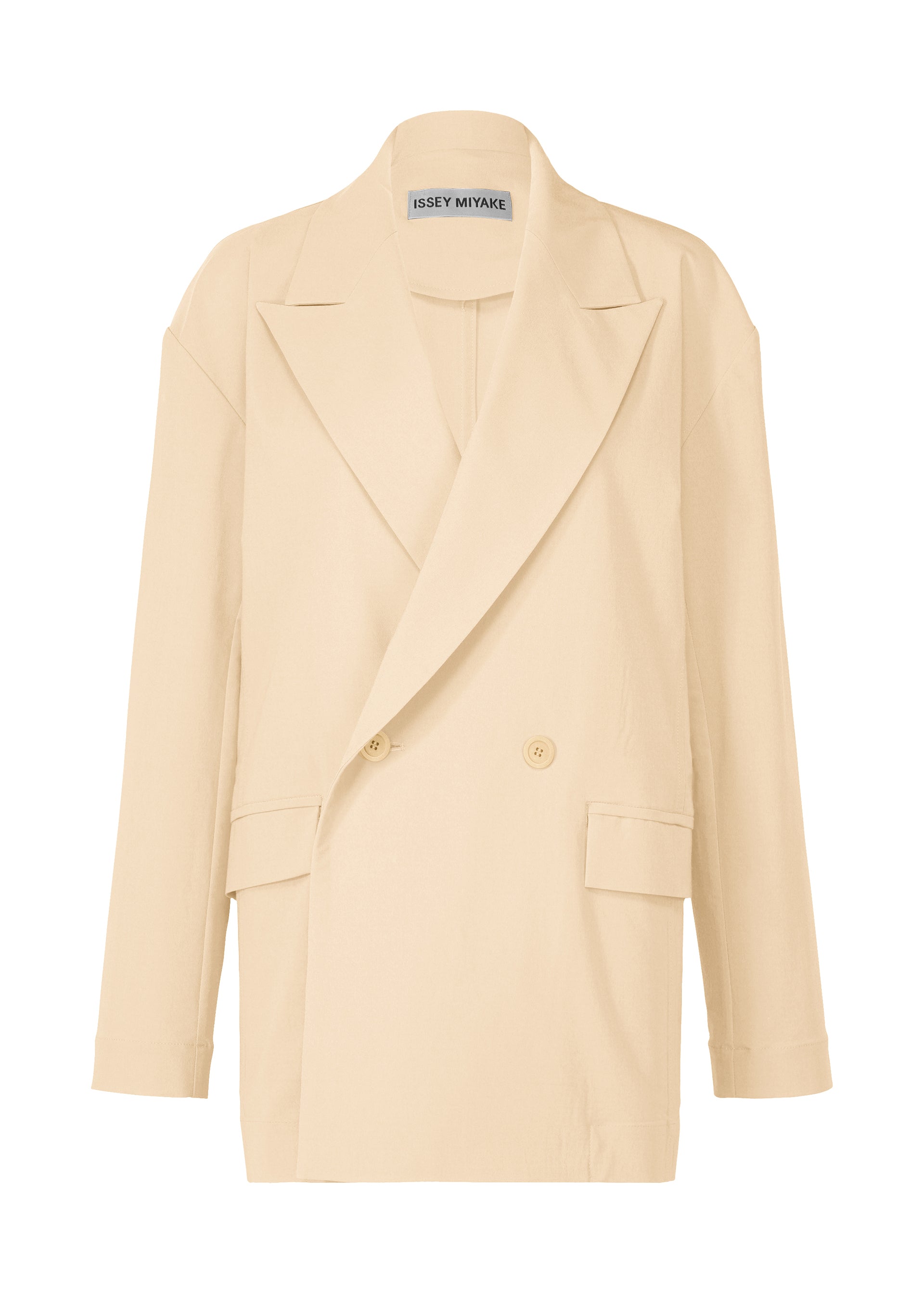 LOOPED Jacket Egg Beige – ISSEY MIYAKE EU