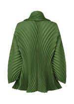 A detail shot of the ISSEY MIYAKE CIRCLE PLEATS PB prêt à porter.