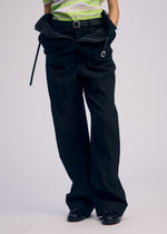 A model wears the Issey Miyake GENERIC WEAR prêt à porter.
