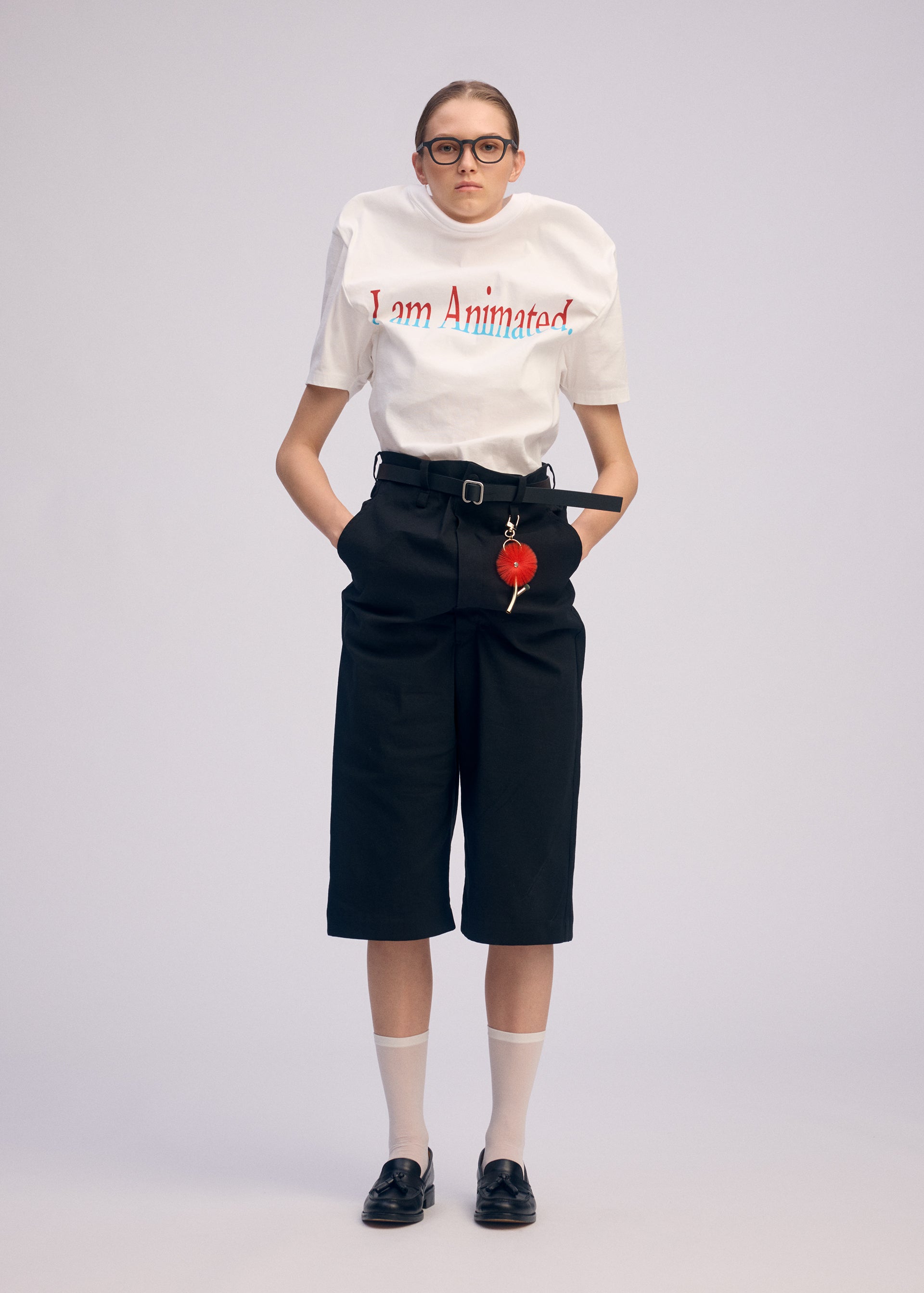 A model wears the Issey Miyake GENERIC WEAR prêt à porter.