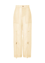 A product shot of the Issey Miyake DRAW TO FORM pants in .