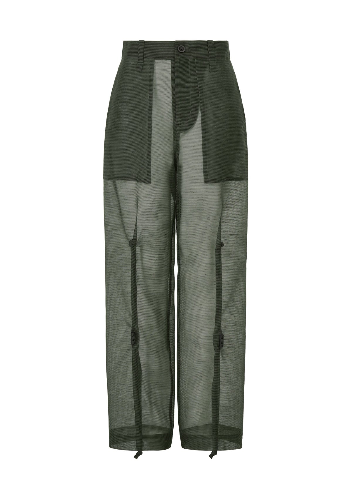 A product shot of the Issey Miyake DRAW TO FORM pants in .