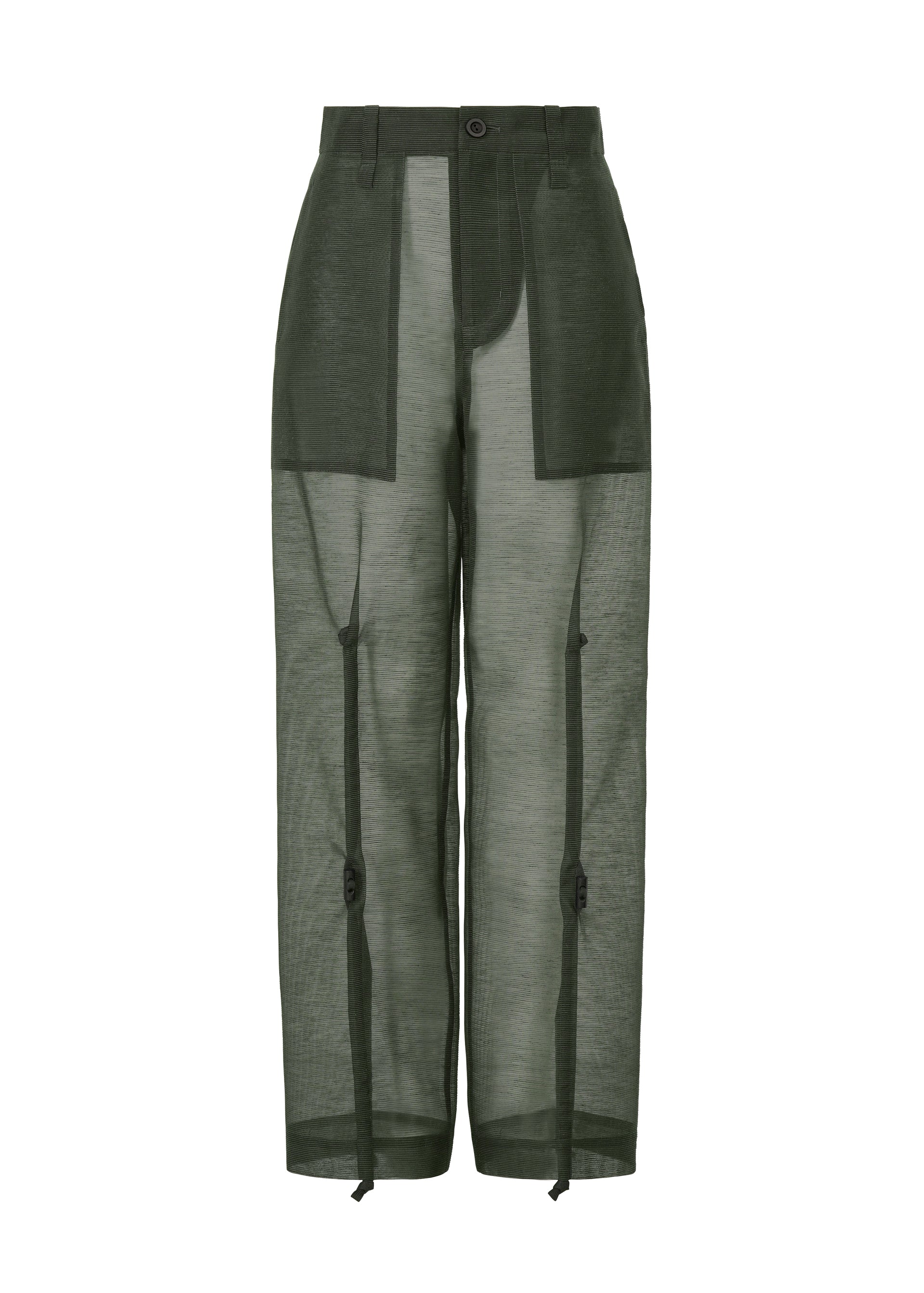 A product shot of the Issey Miyake DRAW TO FORM pants in .