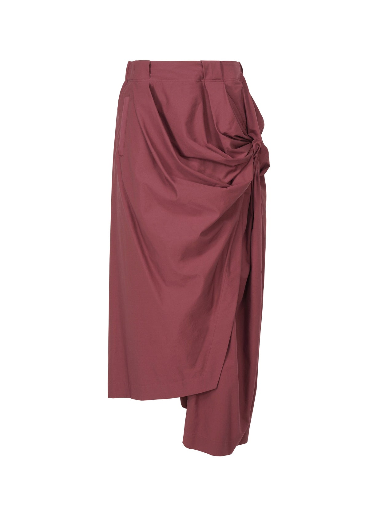 A product shot of the ISSEY MIYAKE TWISTED DRAPE pants in .