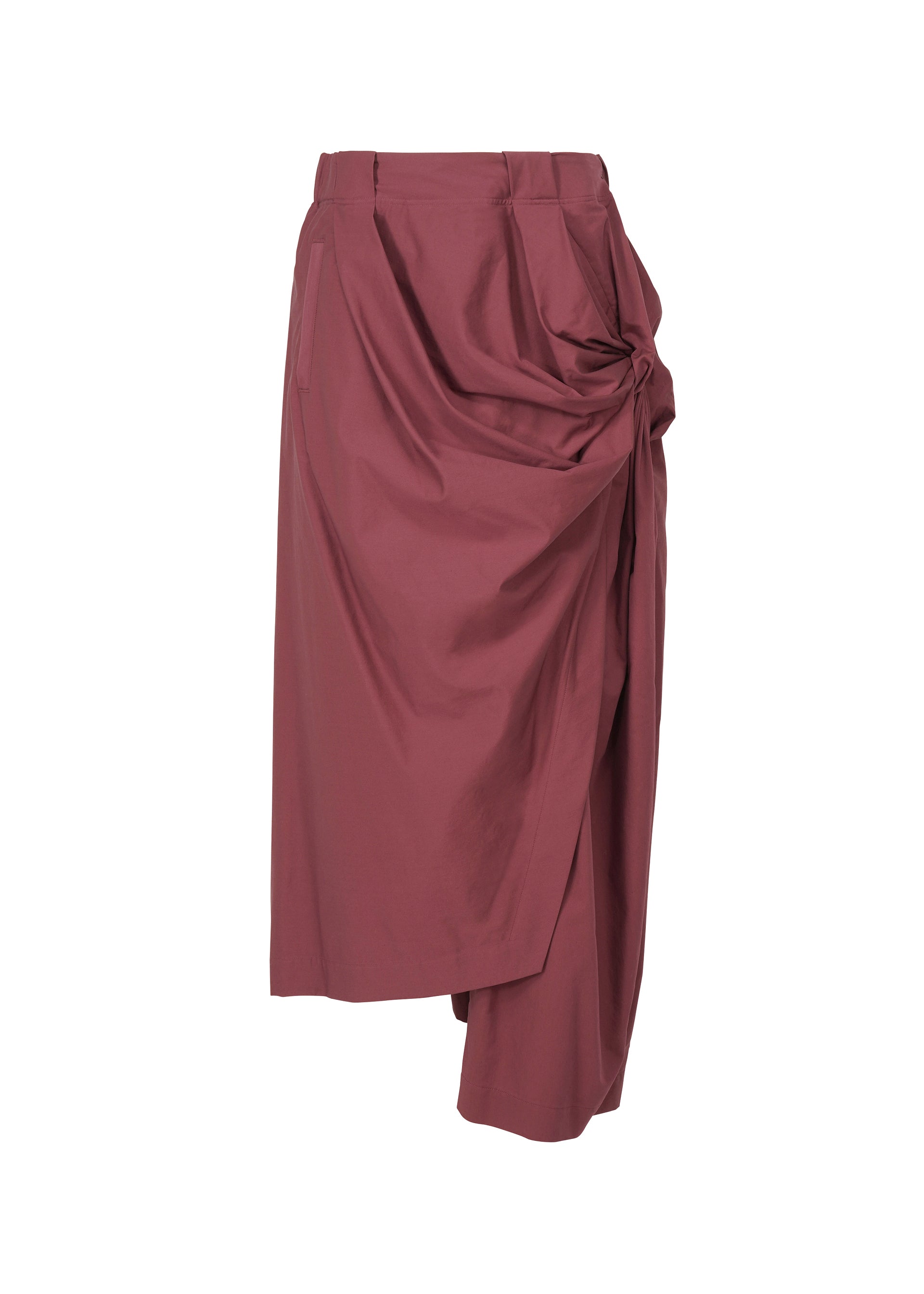 A product shot of the ISSEY MIYAKE TWISTED DRAPE pants in .