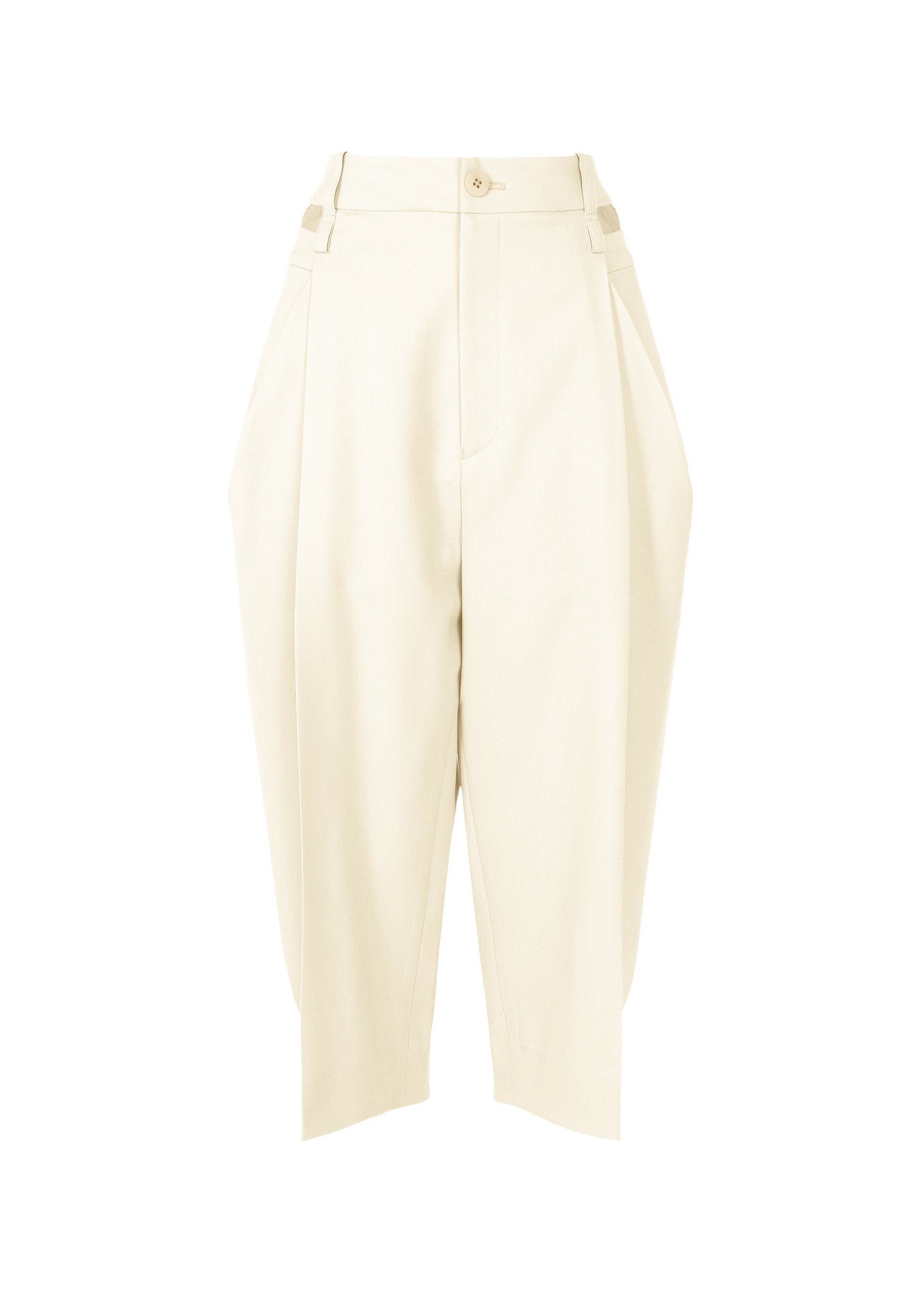 BELTED WOOL PANTS Trousers Off-White – ISSEY MIYAKE EU