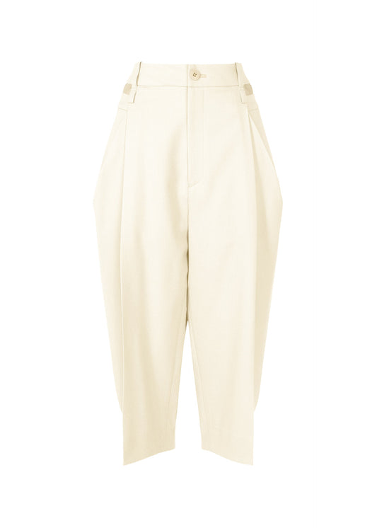 A product shot of the Issey Miyake BELTED WOOL PANTS prêt à porter in .
