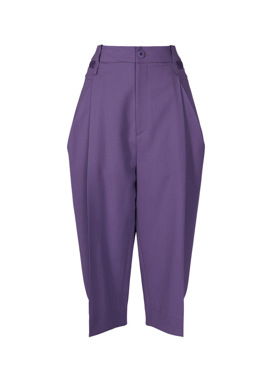 A product shot of the Issey Miyake BELTED WOOL PANTS prêt à porter in .