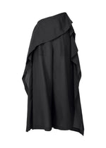 A product shot of the ISSEY MIYAKE ALL SQUARES pants in black (15), recurring_style.