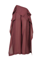 A detail shot of the ISSEY MIYAKE ALL SQUARES pants.