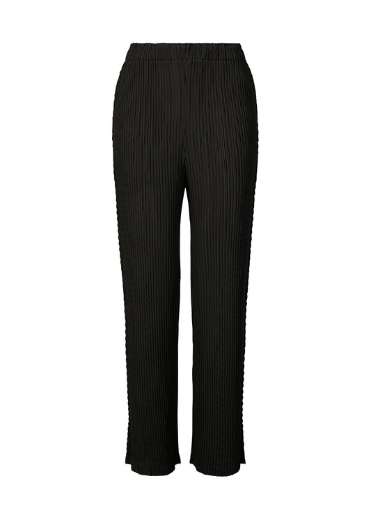 BOX SHOULDER PLEATS Trousers Black