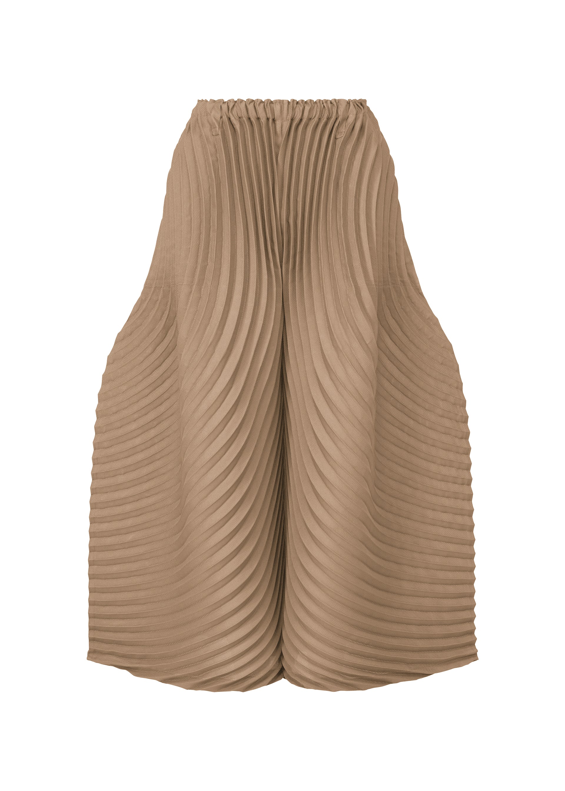 A product shot of the ISSEY MIYAKE CIRCLE PLEATS PB prêt à porter in grey (10).