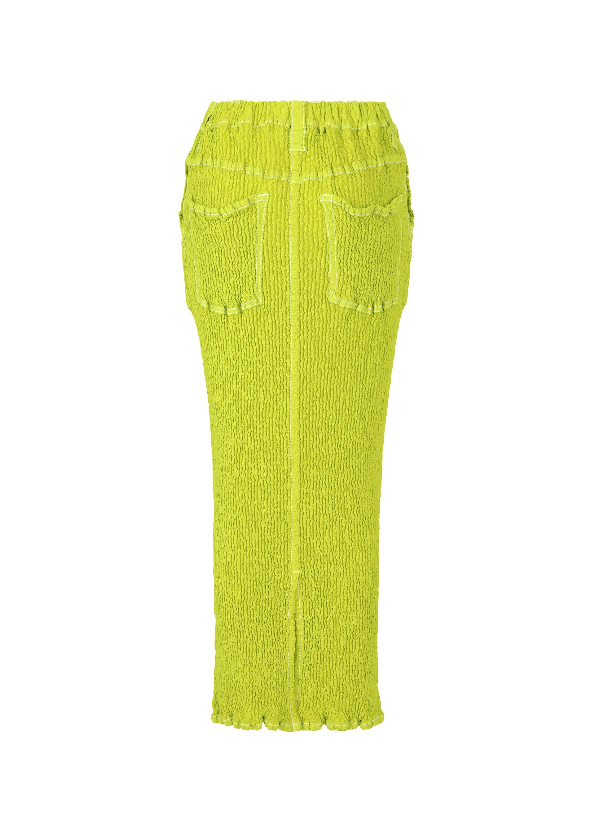 WAVELET ENSEMBLE Skirt Parakeet Green – ISSEY MIYAKE EU