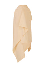 A detail shot of the ISSEY MIYAKE CONCEALED skirt.