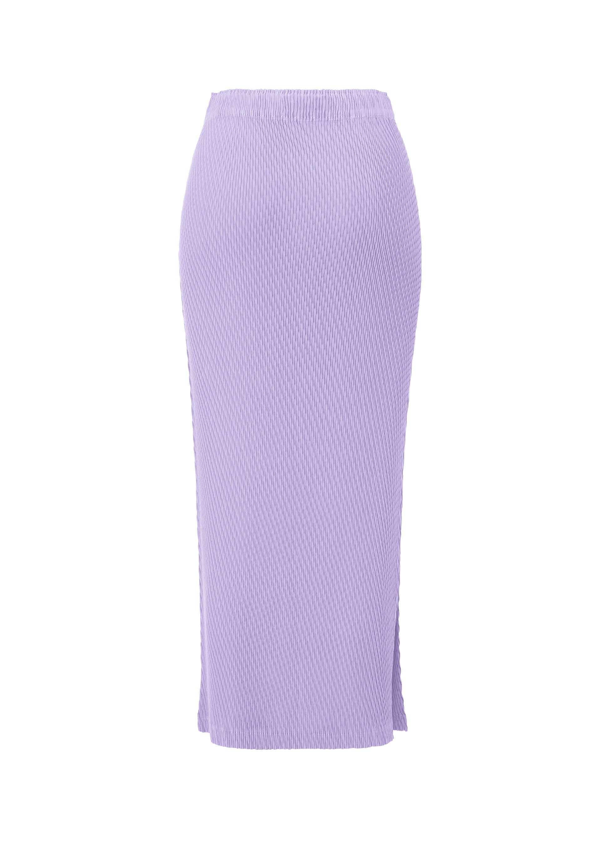 A detail shot of the Issey Miyake RHOMBUS PLEATS prêt à porter.
