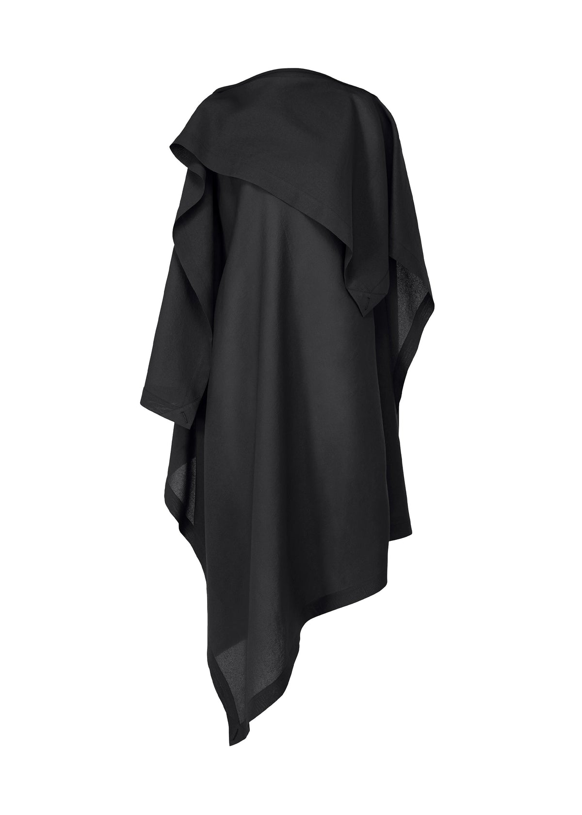A product shot of the ISSEY MIYAKE ALL SQUARES dress in black (15), recurring_style.