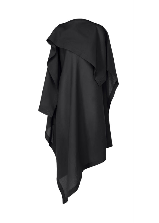 A product shot of the ISSEY MIYAKE ALL SQUARES dress in black (15), recurring_style.