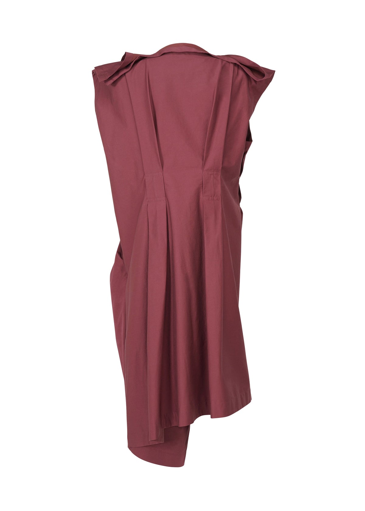 A detail shot of the ISSEY MIYAKE TWISTED DRAPE jumpsuit.