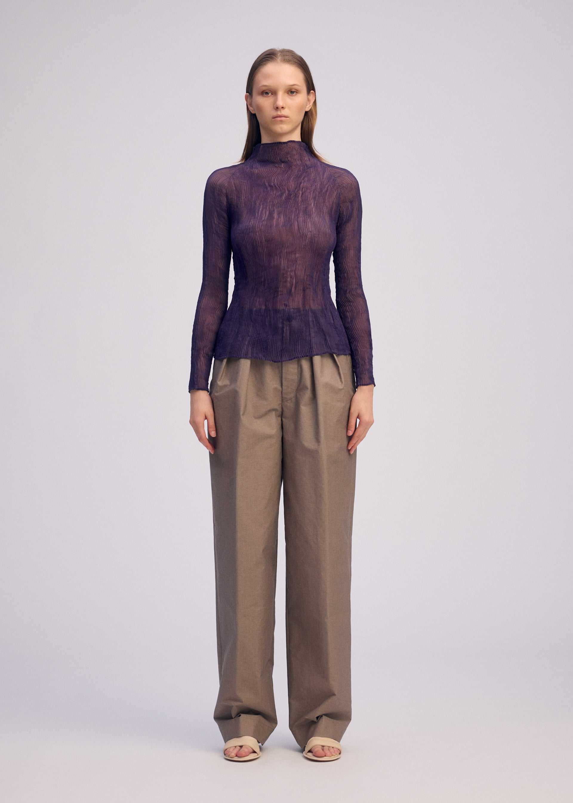 CHIFFON TWIST 2 Top Light Pink – ISSEY MIYAKE EU