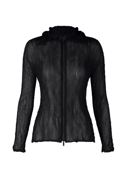 CHIFFON TWIST BK/WT-66 Cardigan Black – ISSEY MIYAKE EU