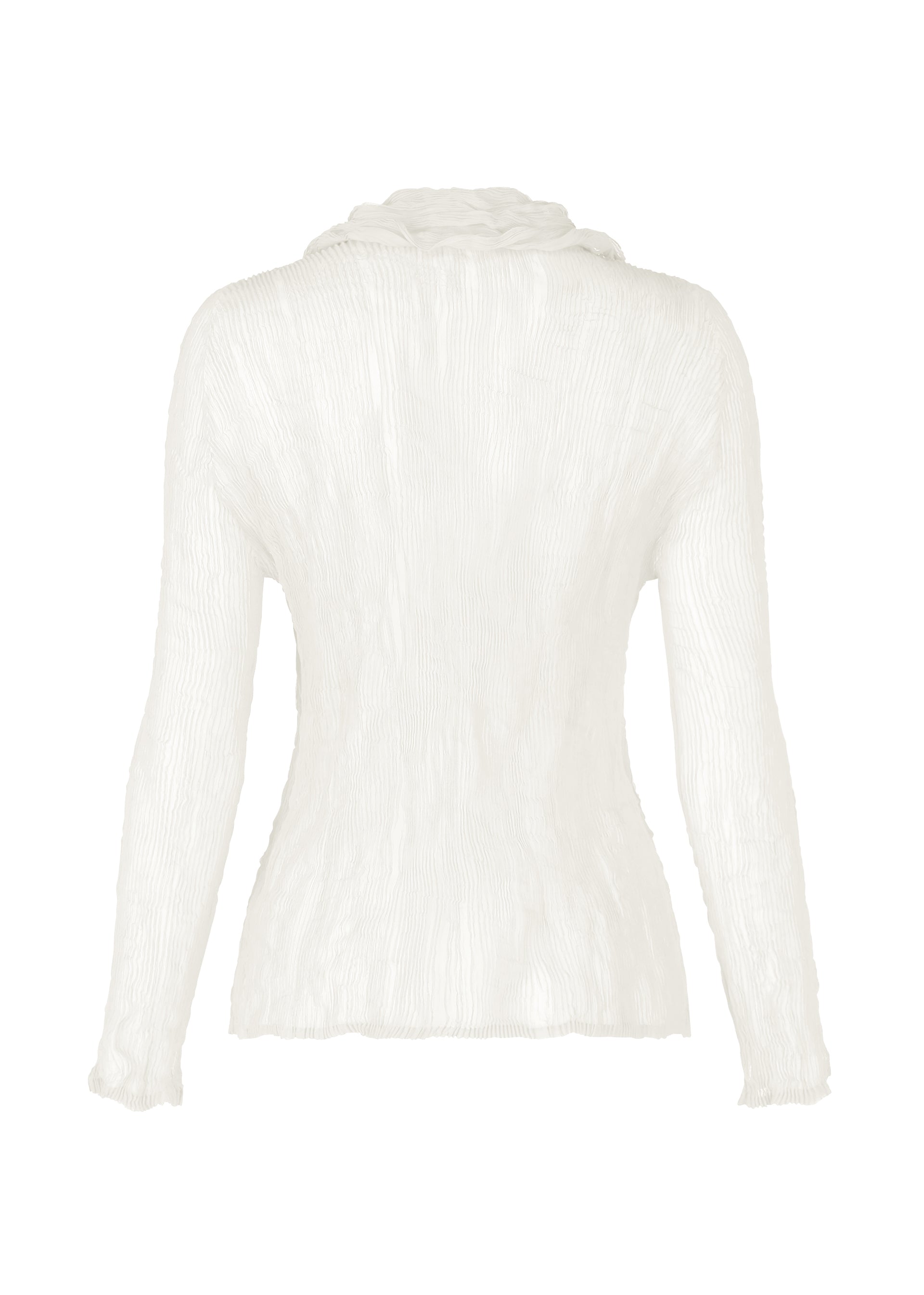 CHIFFON TWIST BK/WT-66 Cardigan Black – ISSEY MIYAKE EU