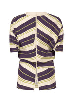 A detail shot of the Issey Miyake GENERIC WEAR?STRIPES prêt à porter.