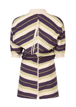 A detail shot of the Issey Miyake GENERIC WEAR?STRIPES prêt à porter.