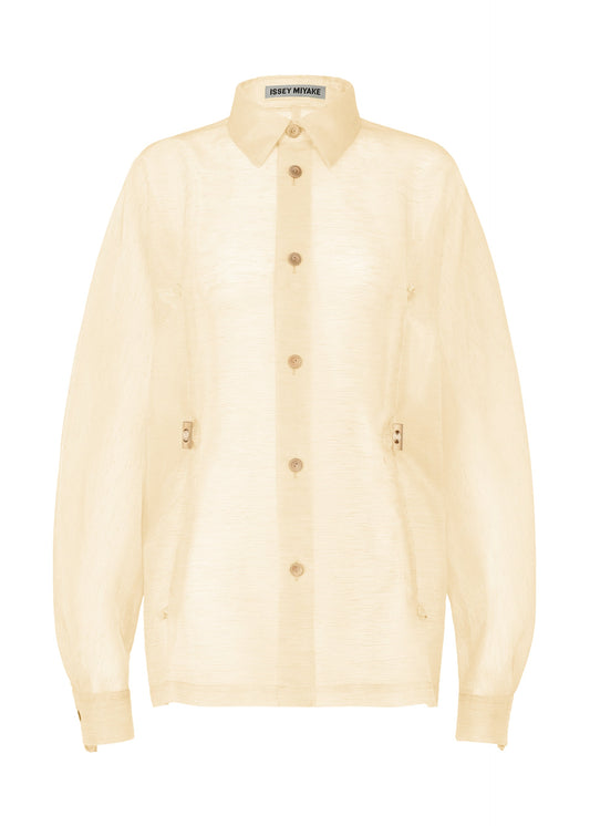 A product shot of the Issey Miyake DRAW TO FORM shirt in .