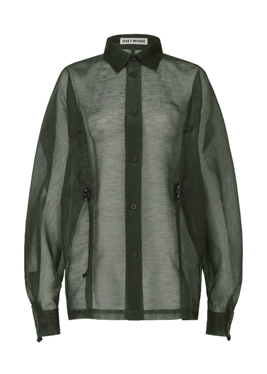 A product shot of the Issey Miyake DRAW TO FORM shirt in .