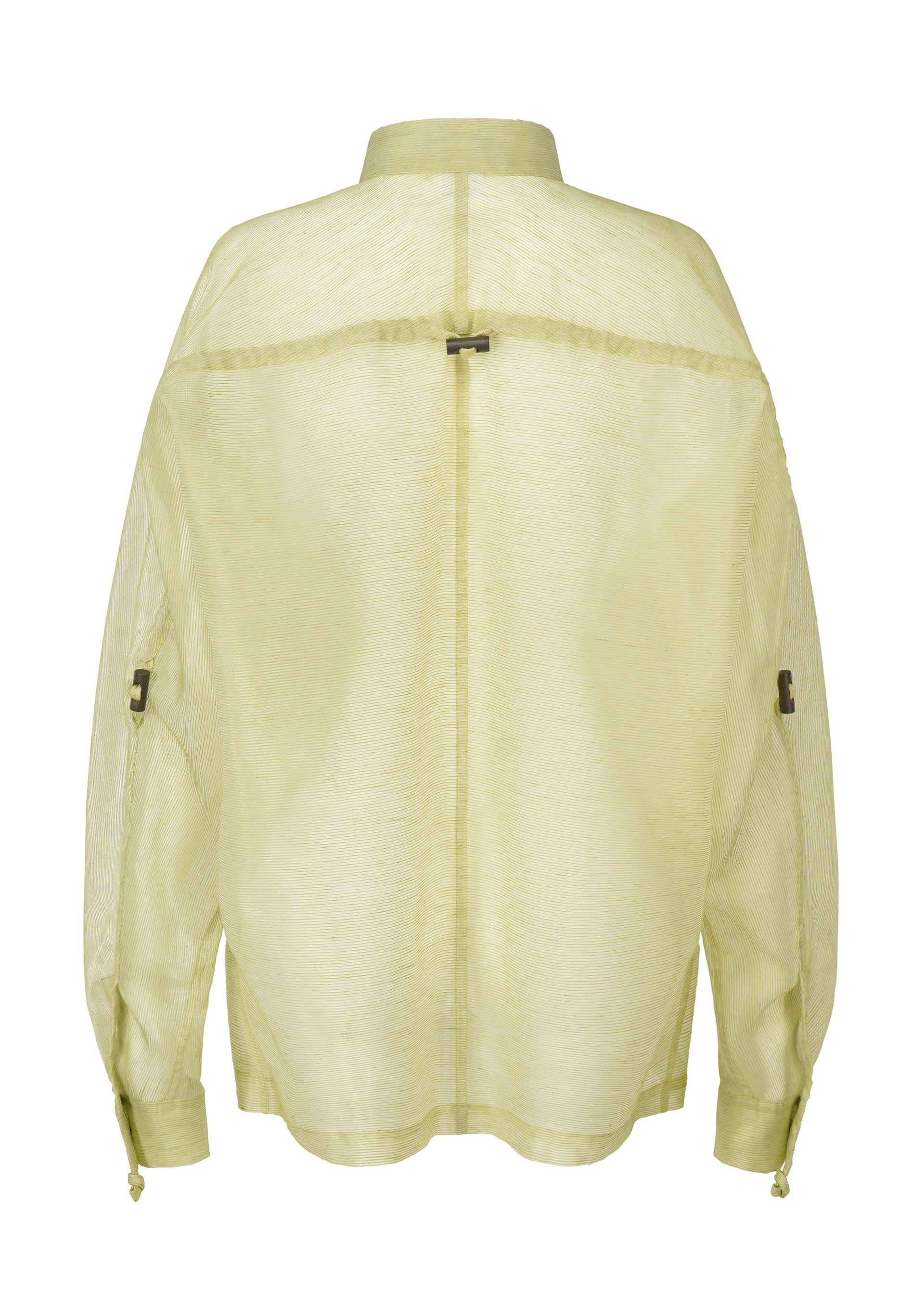 DRAW TO FORM Shirt Dark Green – ISSEY MIYAKE EU