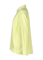 A detail shot of the ISSEY MIYAKE ODD SHIRT 2 prêt à porter.