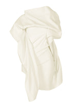 A product shot of the ISSEY MIYAKE CONCEALED shirt in white.