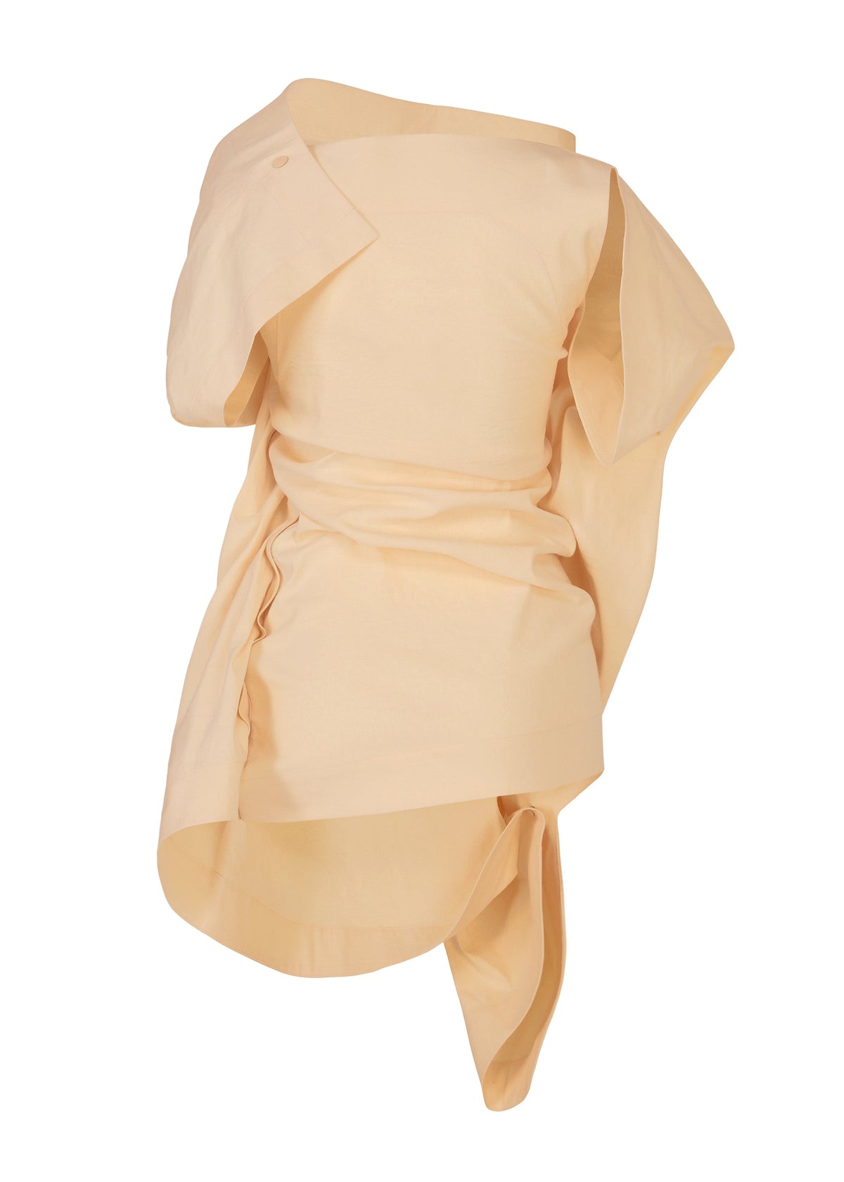 A detail shot of the ISSEY MIYAKE CONCEALED shirt.