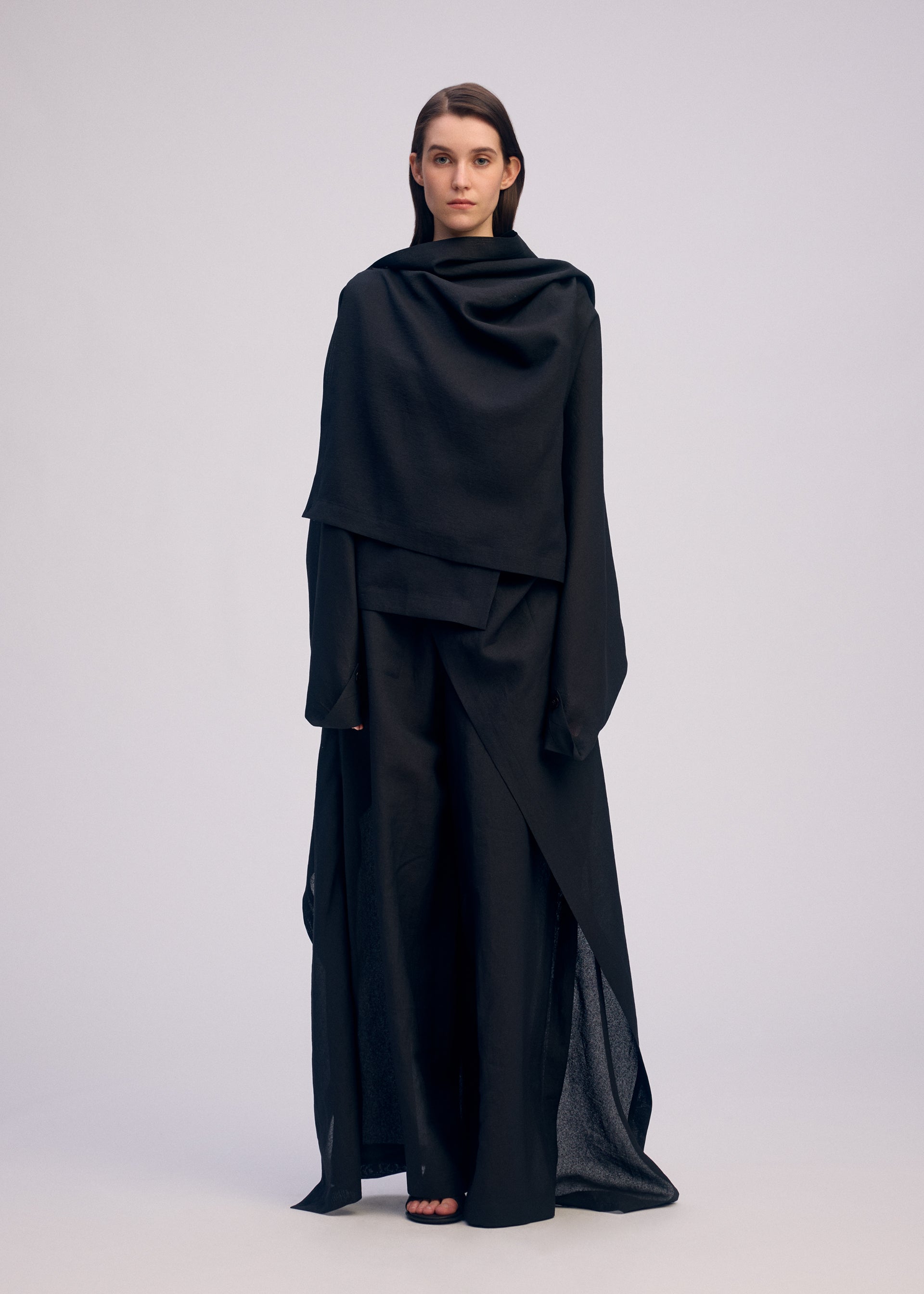 ALL SQUARES Top Black