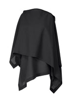A product shot of the ISSEY MIYAKE ALL SQUARES shirt in black (15), recurring_style.