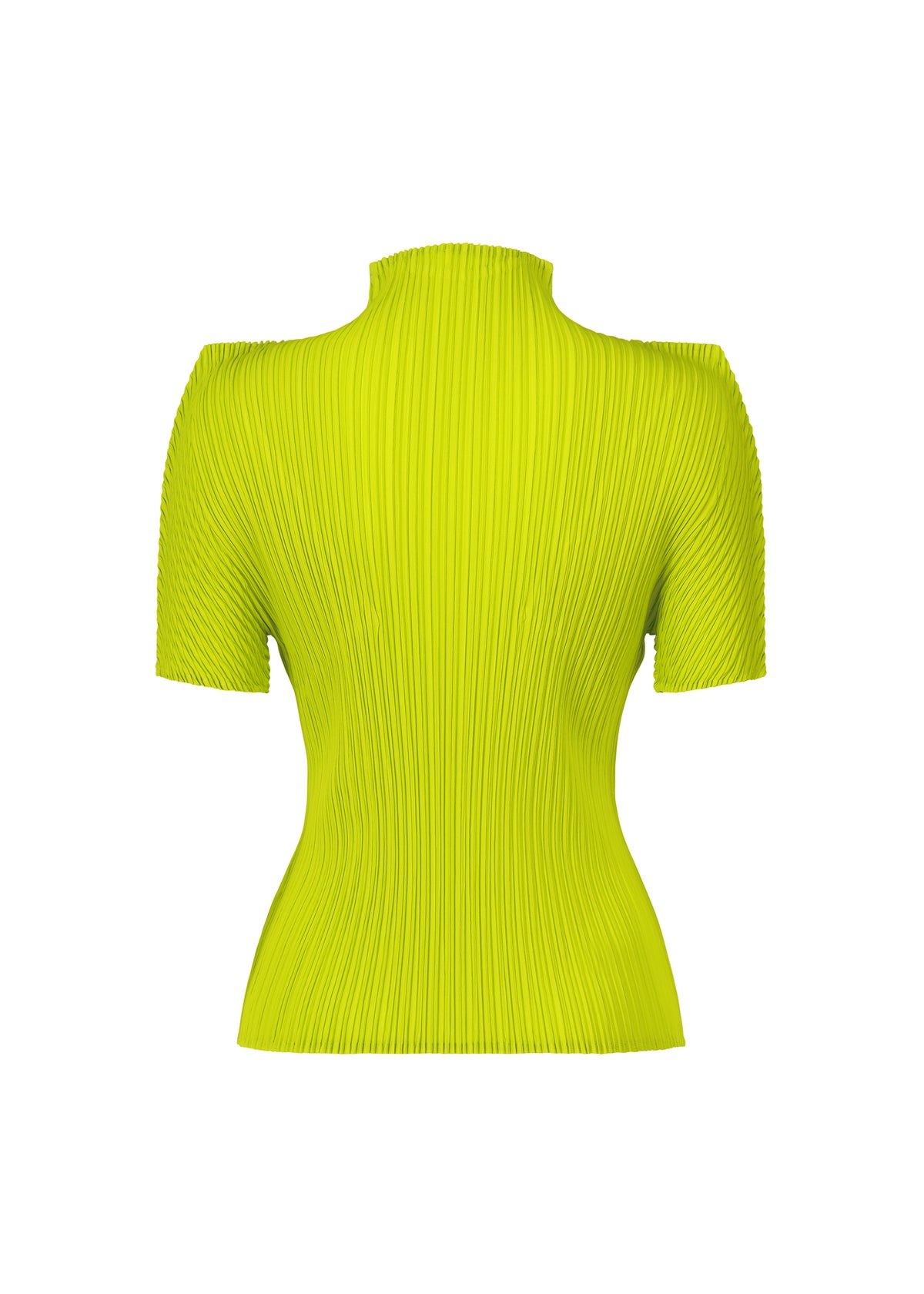 BOX SHOULDER PLEATS Top Black