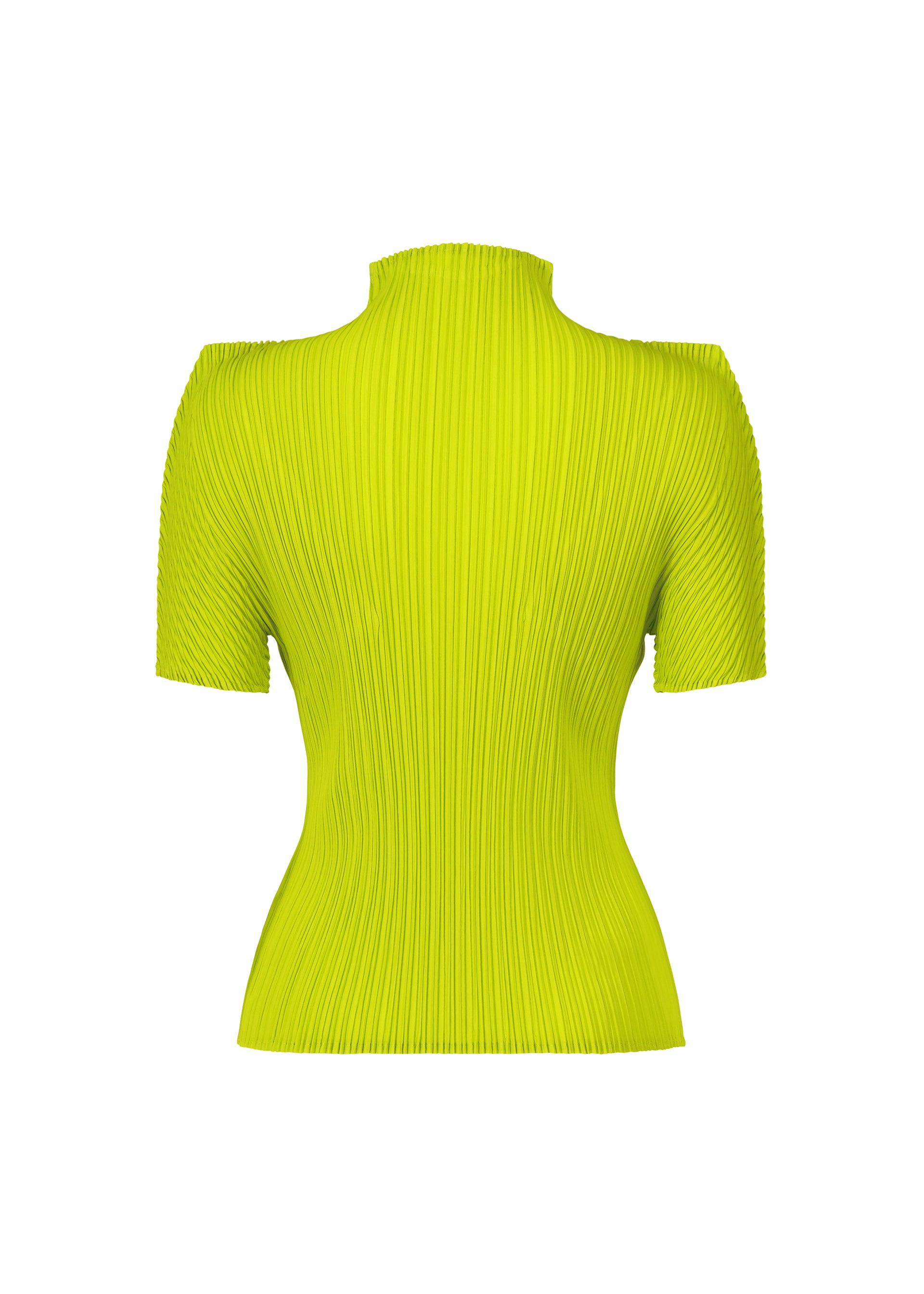 BOX SHOULDER PLEATS Top Black