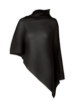 A product shot of the ISSEY MIYAKE SHEER SCARF PLEATS prêt à porter in black (15).