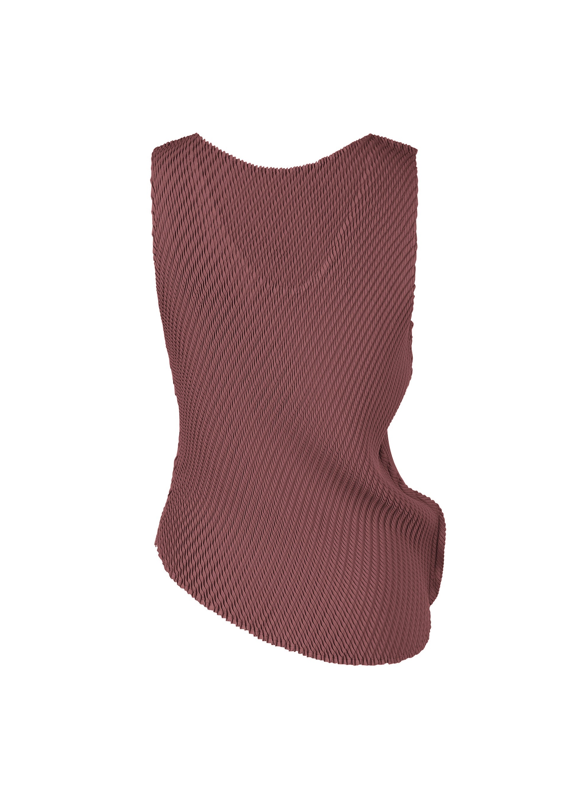 MISTY PLEATS Shirt Burgundy – ISSEY MIYAKE EU