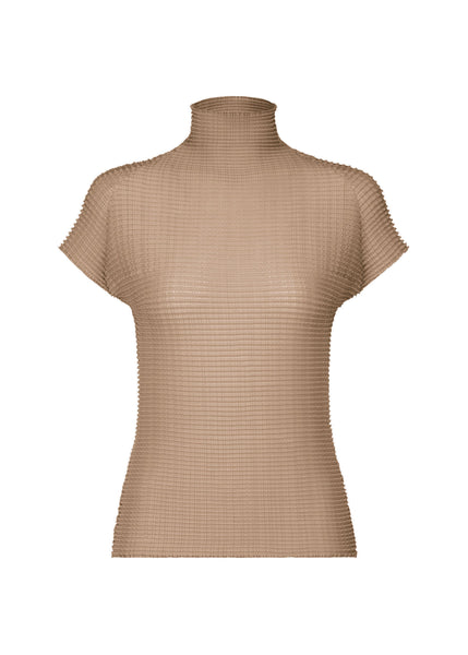 最終お値下げ！　シシクイ　shishikui WOOL JAK BEIGE WOOLY PLEATS-66 Top Greige – ISSEY MIYAKE EU
