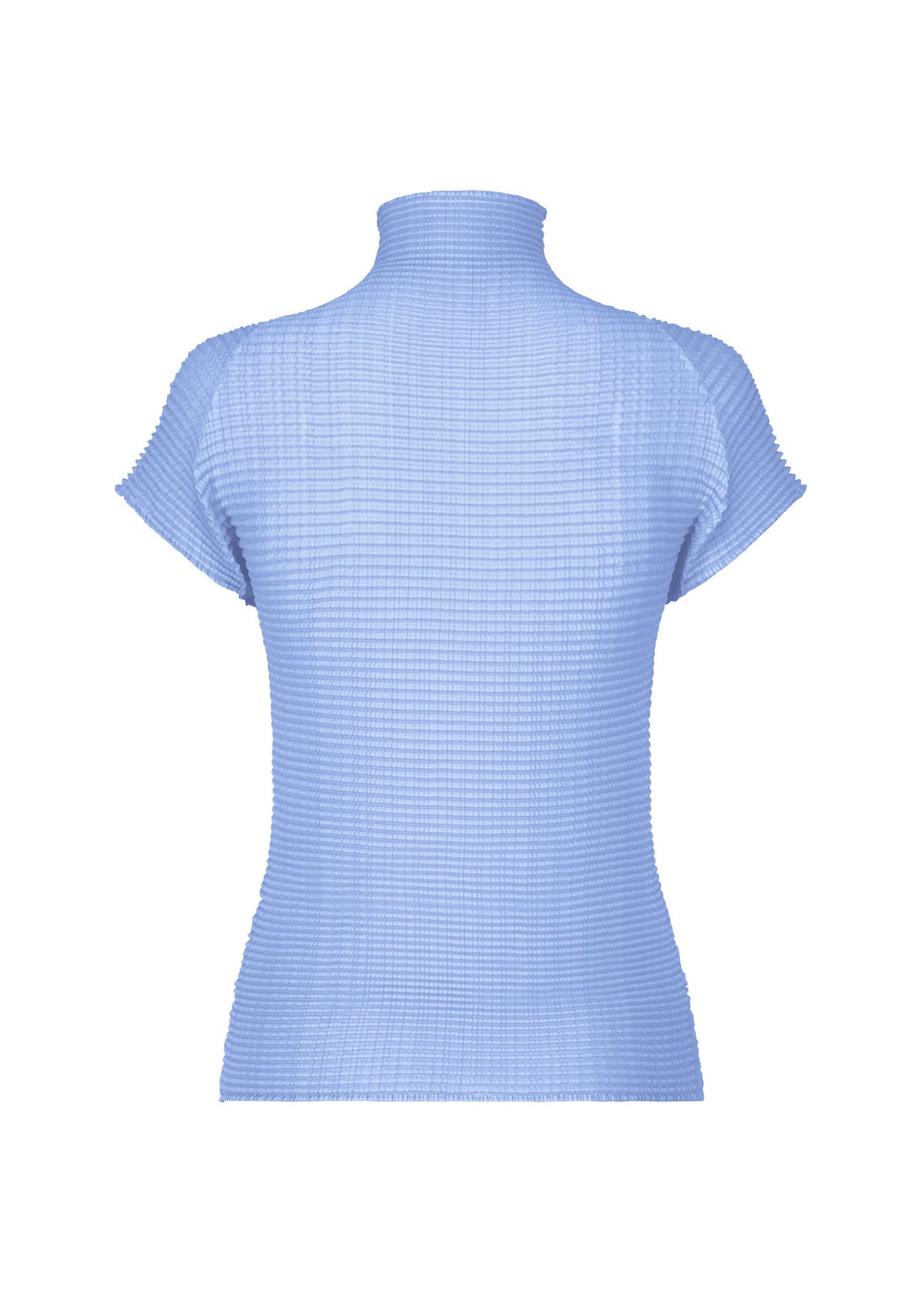 A detail shot of the ISSEY MIYAKE WOOLY PLEATS 66 prêt à porter.