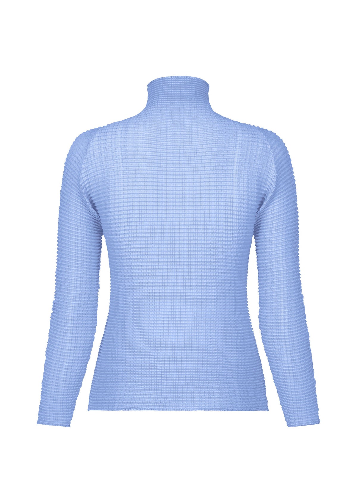 A detail shot of the ISSEY MIYAKE WOOLY PLEATS 66 prêt à porter.