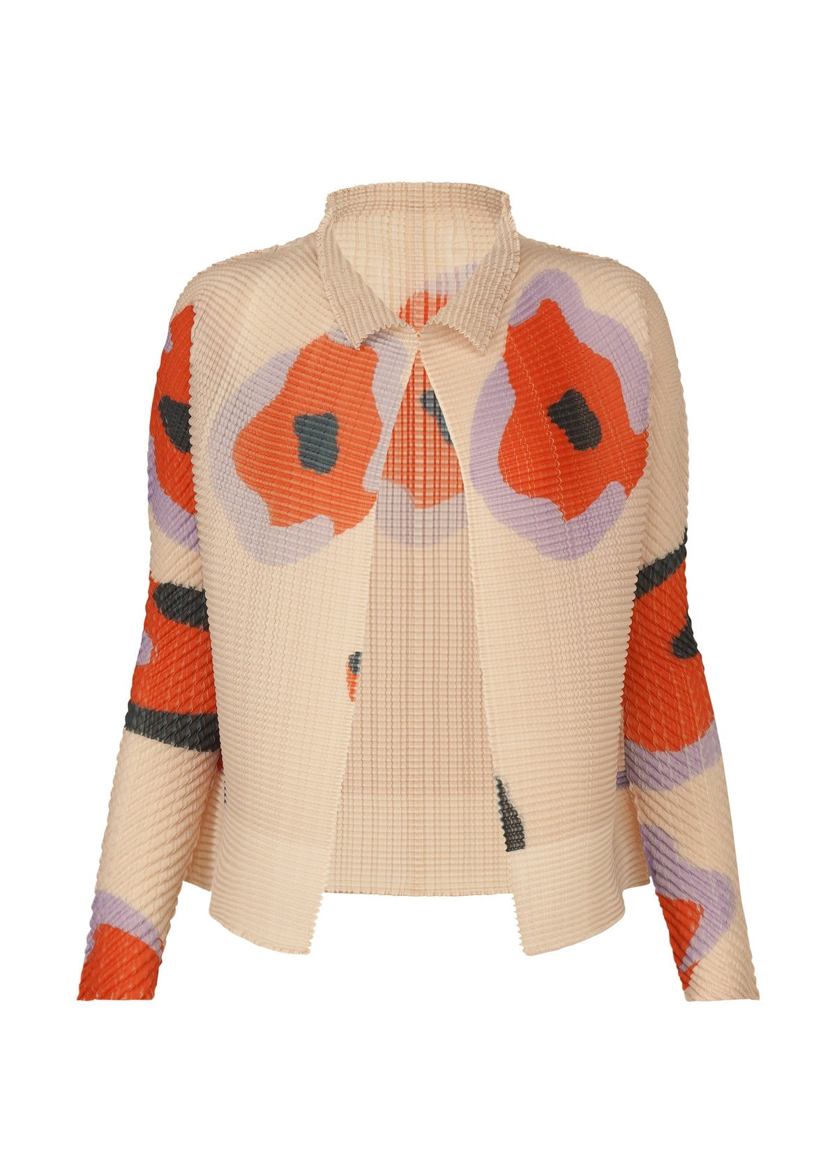 A product shot of the Issey Miyake VERVE PLEATS TOP prêt à porter in .