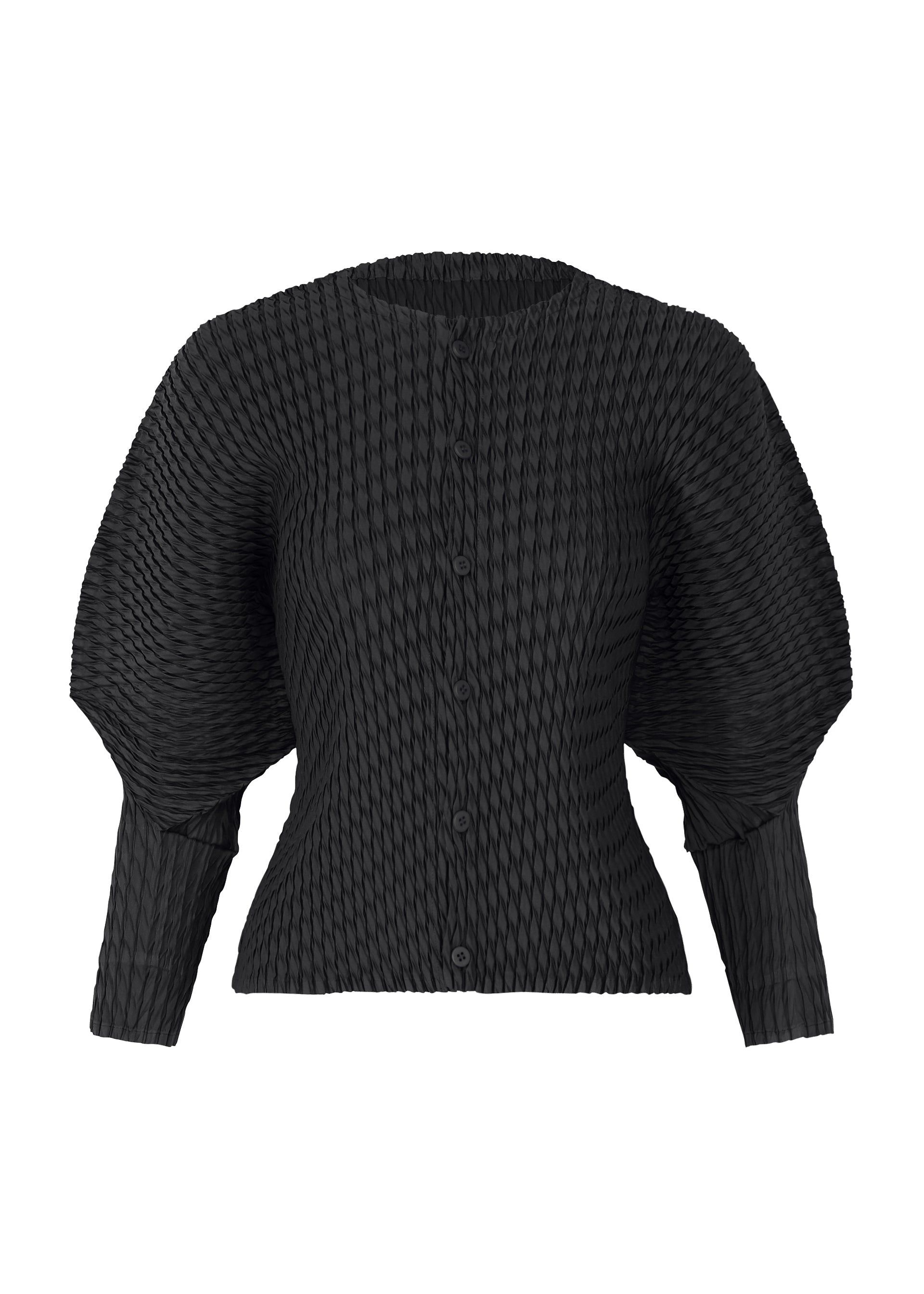 SLEEK PLEATS Cardigan Black – ISSEY MIYAKE EU